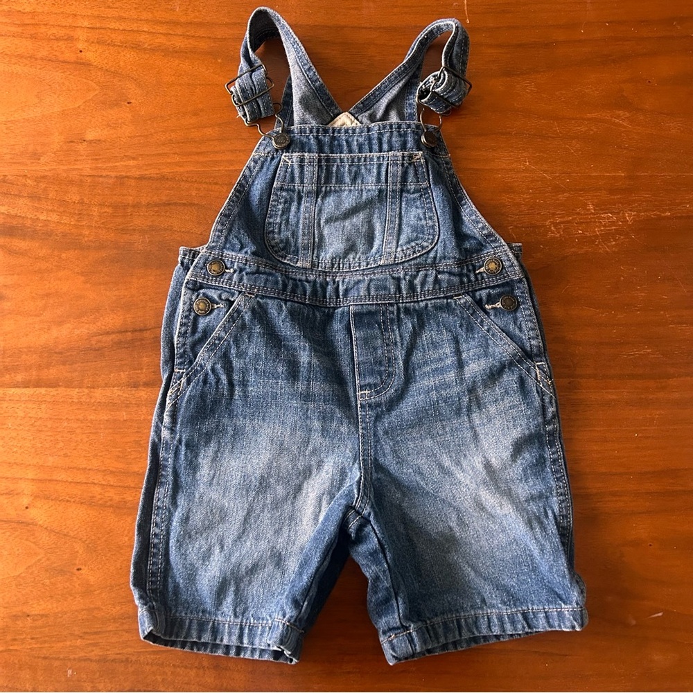 Osh Kosh Genuine kids denim overalls romper 2T